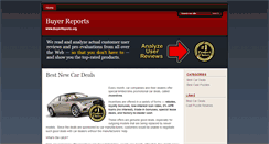 Desktop Screenshot of buyerreports.org
